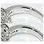 Autre Marque Pt900 Diamantring Silber - Ansicht 4