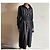 Autre Marque Suzusan black graphite and beige wool dress Size M Dark grey - view 11