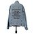 Giacca denim Balenciaga trucker oversize blu in cotone - vista 2