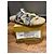 Sandali Fendi in shearling argento beige - vista 5