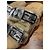Sandali Fendi in shearling argento beige - vista 8