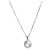 Collar Péndulo Chopard Happy Diamonds Icons en Oro Blanco Plata
