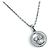 Collar Péndulo Chopard Happy Diamonds Icons en Oro Blanco Plata - vista 2