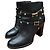 Stivaletti Rockstud Valentino Garavani in pelle nera Taglia 39