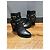 Stivaletti Rockstud Valentino Garavani in pelle nera Taglia 39 - vista 5