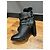 Stivaletti Rockstud Valentino Garavani in pelle nera Taglia 39 - vista 7