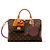 Louis Vuitton Speedy Soft 30 Handtasche Braun Stoff