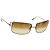 Gafas de sol PRADA metal marrón Auth BA11431 Castaño