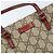 Gucci Borsa a mano GG Supreme in PVC beige e argento 117551 Auth ep13822 - vista 14