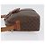Céline Borsa a Spalla in Tela Macadam CELINE in Pelle PVC Marrone Oro Auth ep13731 D'oro - vista 5