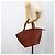 LOUIS VUITTON Borsa a Mano Epi Saint Jacques Marrone M52263 LV Auth BA11442 - vista 22