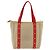 LOUIS VUITTON Antigua Cabas MM Borsa Tote Canvas Beige Rossa M40035 LV Auth ka3234 Rosso - vista 2