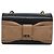 Chloé Borsa a mano in pelle nera e oro con catena in nastro Chloe Auth 174022A Nero D'oro - vista 2