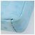 MCM Vicetos Logogram Schultertasche aus Nylon Hellblau Silber Authentisch 174459 - Ansicht 10
