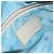 MCM Vicetos Logogram Schultertasche aus Nylon Hellblau Silber Authentisch 174459 - Ansicht 17