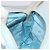 MCM Vicetos Logogram Schultertasche aus Nylon Hellblau Silber Authentisch 174459 - Ansicht 19