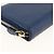 Saffiano PRADA Portafoglio Lungo in pelle Safiano Blu Navy Oro Auth fm5265 D'oro - vista 14