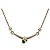 Collana Christian Dior metallo dorato Auth BA11471A