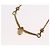 Collana Christian Dior metallo dorato Auth BA11471A - vista 10