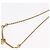Collana Christian Dior metallo dorato Auth BA11471A - vista 11