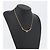 Collana Christian Dior metallo dorato Auth BA11471A - vista 16
