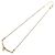 Collana Christian Dior metallo dorato Auth BA11471A - vista 9
