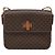 Céline Borsa a spalla in tela Macadam CELINE in pelle PVC marrone oro Auth ARZ423 D'oro - vista 2
