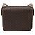 Céline Borsa a spalla in tela Macadam CELINE in pelle PVC marrone oro Auth ARZ423 D'oro - vista 3
