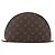 LOUIS VUITTON Trousse Demi Ronde Monogram Pouch Cosmétique M47520 LV Auth ka3231 Monogramme - vue 2