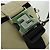 FENDI Fendines Schultertasche Nylon Grün Silber Authentisch mr2067V - Ansicht 17