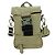 FENDI Fendines Schultertasche Nylon Grün Silber Authentisch mr2067V - Ansicht 2