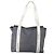CHANEL Borsa Tote Nylon Grigio Argento CC Auth hk3544 Marrone - vista 3