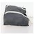 CHANEL Borsa Tote Nylon Grigio Argento CC Auth hk3544 Marrone - vista 4