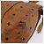 Borsa Tote Vicetos Logogram MCM in PVC Marrone Oro Auth BA10957 D'oro - vista 11