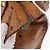 Borsa Tote Vicetos Logogram MCM in PVC Marrone Oro Auth BA10957 D'oro - vista 14