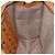 Borsa Tote Vicetos Logogram MCM in PVC Marrone Oro Auth BA10957 D'oro - vista 19