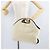 Borsa a Mano LOEWE in Tela Pelle Beige Oro Auth 174611 D'oro - vista 22