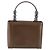 Borsa a mano Maris Pearl in pelle verniciata marrone e argento Christian Dior Auth ep13834 - vista 3