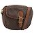 Céline CELINE Macadam Canvas Shoulder Bag PVC Leather Brown Gold Auth ARZ311 Golden