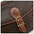 Céline CELINE Macadam Canvas Shoulder Bag PVC Leather Brown Gold Auth ARZ311 Golden - view 15