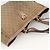 Borsa Tote Abbey GG Canvas Gucci Beige Oro 141472 Auth BSZ183 D'oro - vista 6