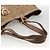 Borsa Tote Abbey GG Canvas Gucci Beige Oro 141472 Auth BSZ183 D'oro - vista 7