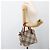 Bolsa de mão Burberry Nova Check Black label nylon prata bege Auth kk648 - vista 20
