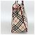 Bolsa de mão Burberry Nova Check Black label nylon prata bege Auth kk648 - vista 5