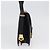 Borsa a spalla CÉLINE Carrozza in pelle nera e oro Auth BSZ366 Nero D'oro - vista 5