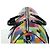 LOUIS VUITTON Keepall Bandouliere 50 Damier Graffiti 3D N50019 Auth LV LNZ783SM Mehrfarben - Ansicht 6