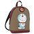 Gucci Zaino Doraemon Micro GG Supreme in PVC beige e oro 647816 Auth LNZ825SAM D'oro