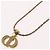 Collana Christian Dior metallo tono oro Auth BA11476 - vista 10