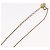 Collana Christian Dior metallo tono oro Auth BA11476 - vista 14