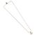 Collana Christian Dior metallo tono oro Auth BA11476 - vista 2